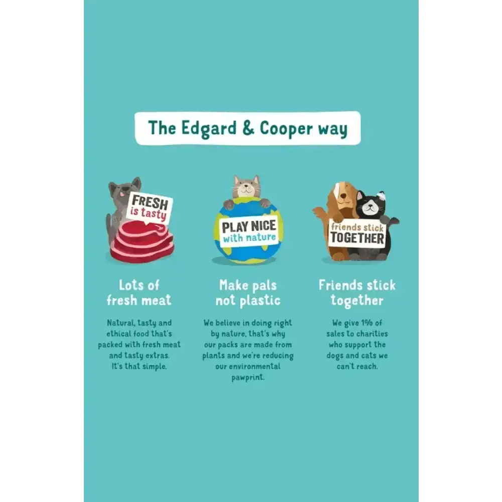 Edgard & Cooper grain free mint sticks for dogs with strawberry
