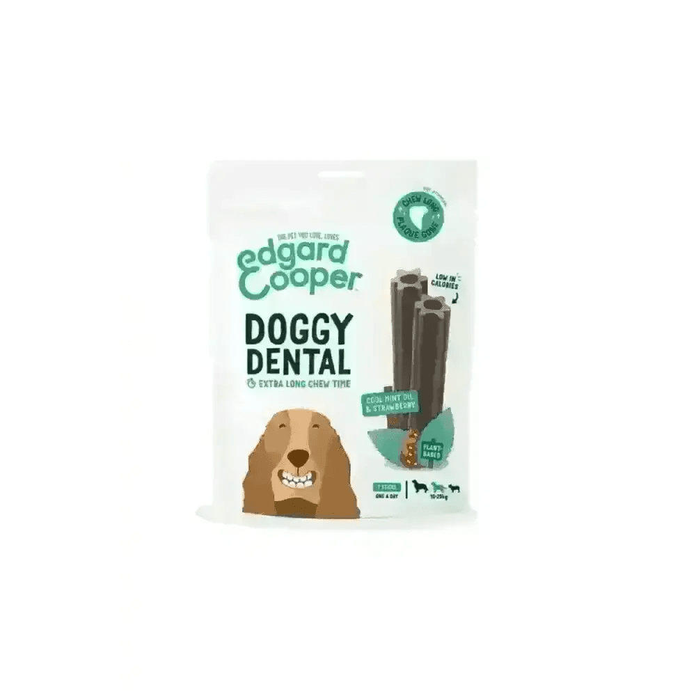 Edgard & Cooper grain free mint sticks for dog dental care