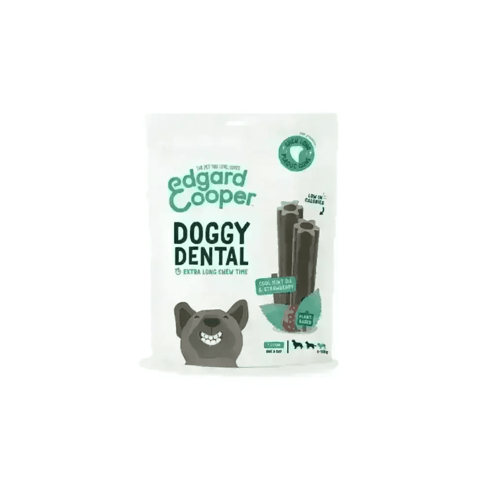 Edgard & Cooper grain free mint sticks for dog dental care