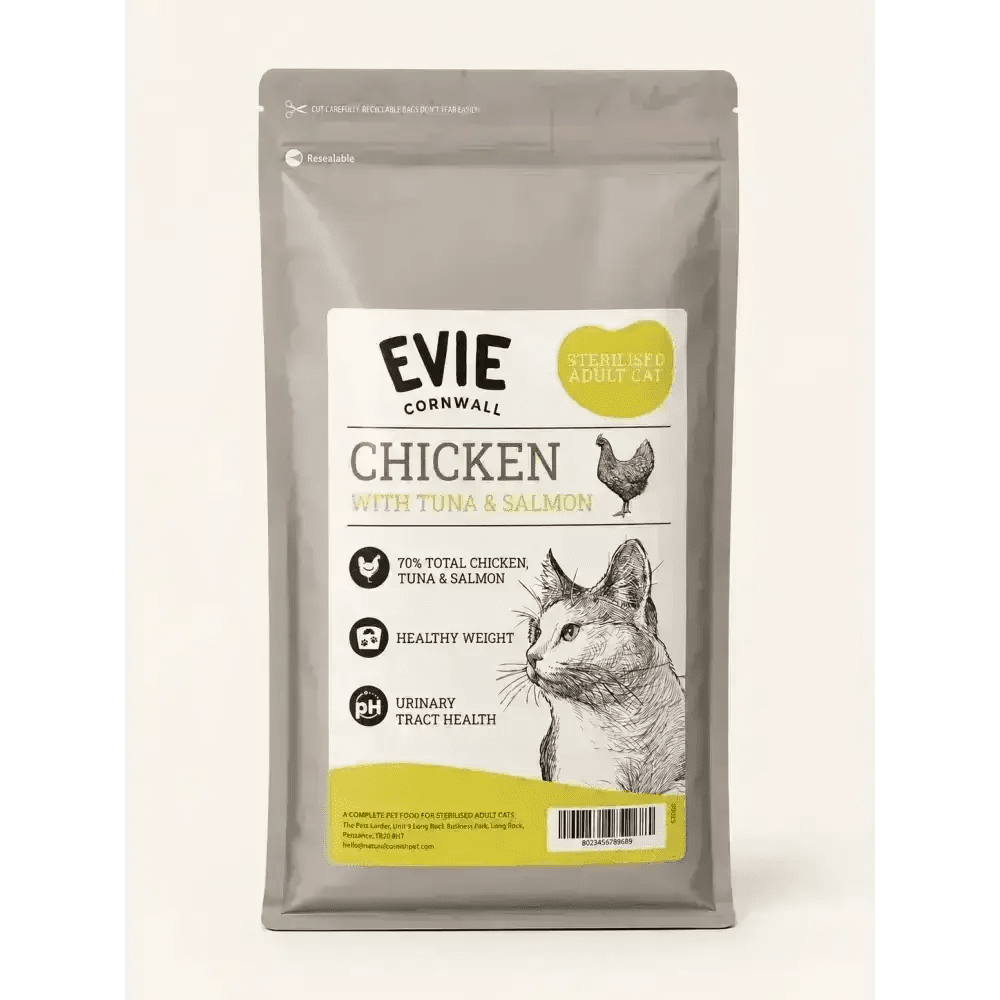 Evie Adult Chicken Tuna & Salmon - Cat Food - Dry | Natural Pet Shop