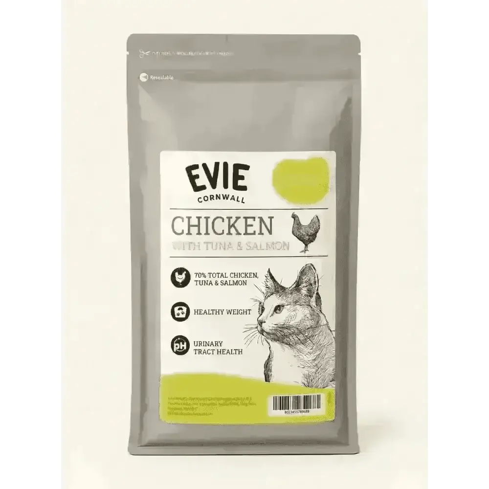 Evie Adult Chicken Tuna & Salmon - Cat Food - Dry | Natural Pet Shop