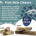 Fish Stick Chew For Dogs - Natural Dog Chew