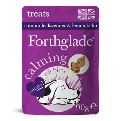 Forthglade Calming Soft Bites With Turkey, Camomile, Lavender & Lemon Balm 90g