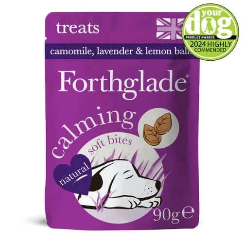 Forthglade Calming Soft Bites With Turkey, Camomile, Lavender & Lemon Balm 90g