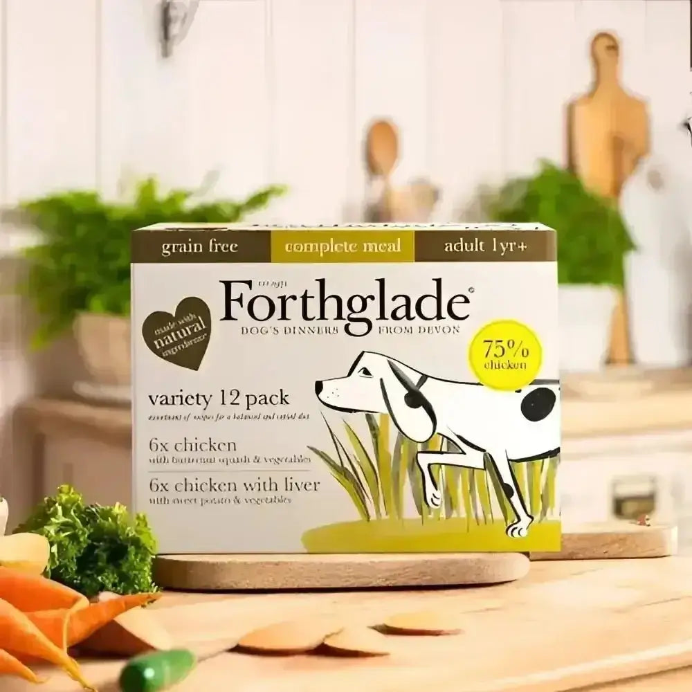 Forthglade Grain-Free Poultry Variety Pack with Butternut Squash and Sweet Potato