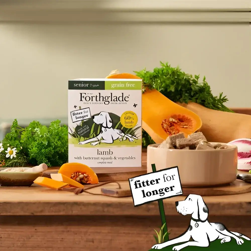 Forthglade Complete Grain Free Senior Dog Food with Lamb and Butternut Squash