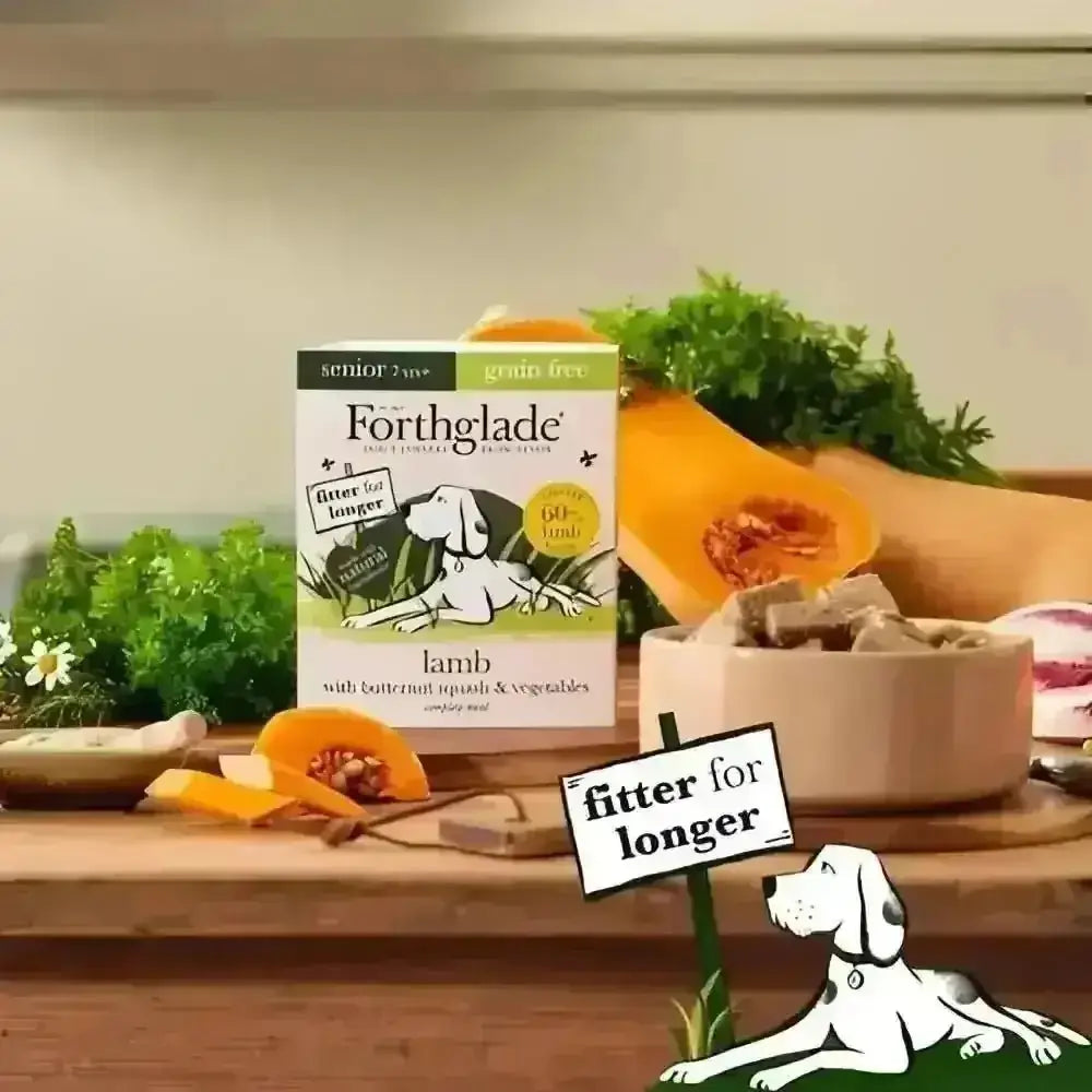 Forthglade Complete Grain Free Senior Dog Food with Lamb and Butternut Squash