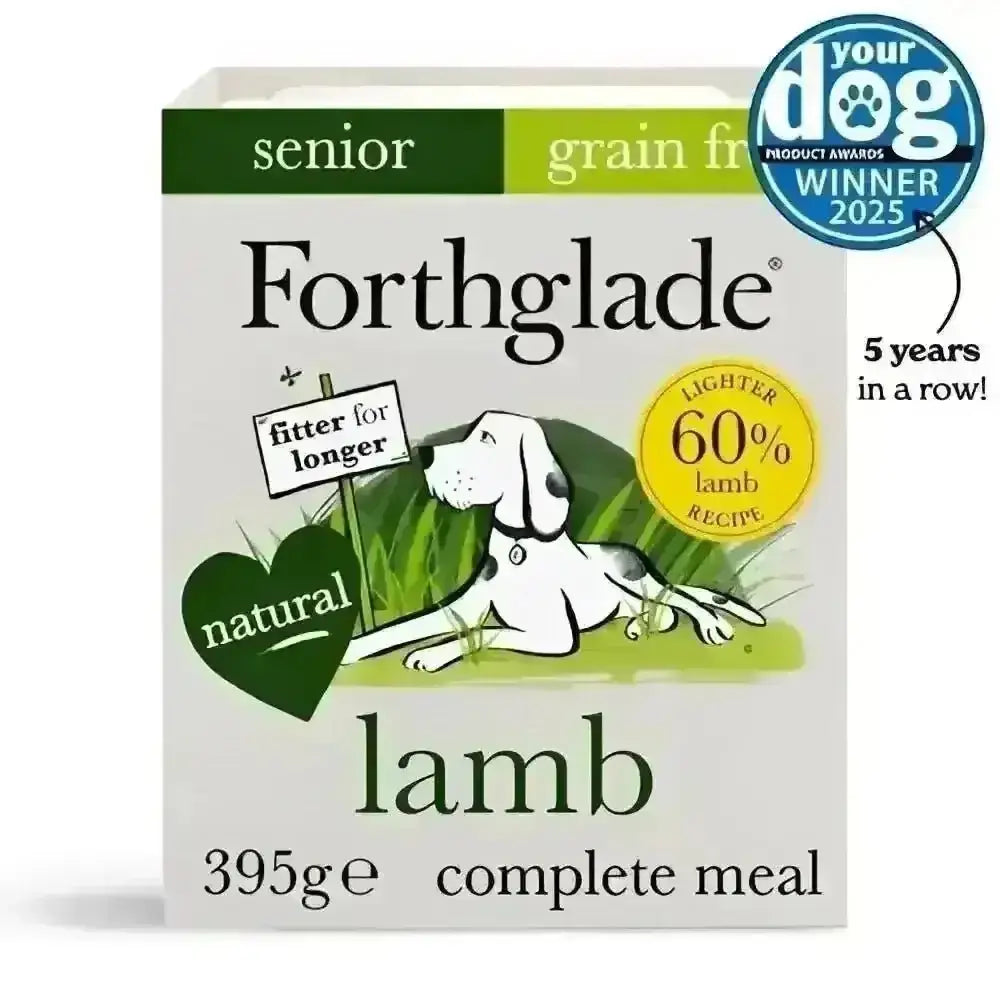 Forthglade Complete Grain Free Senior Lamb with Butternut Squash Dog Food Box