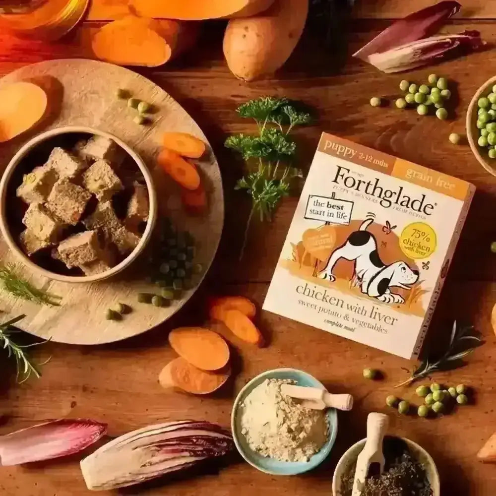Forthglade Complete Puppy Grain Free - Chicken/Liver - Natural Wet Dog Food