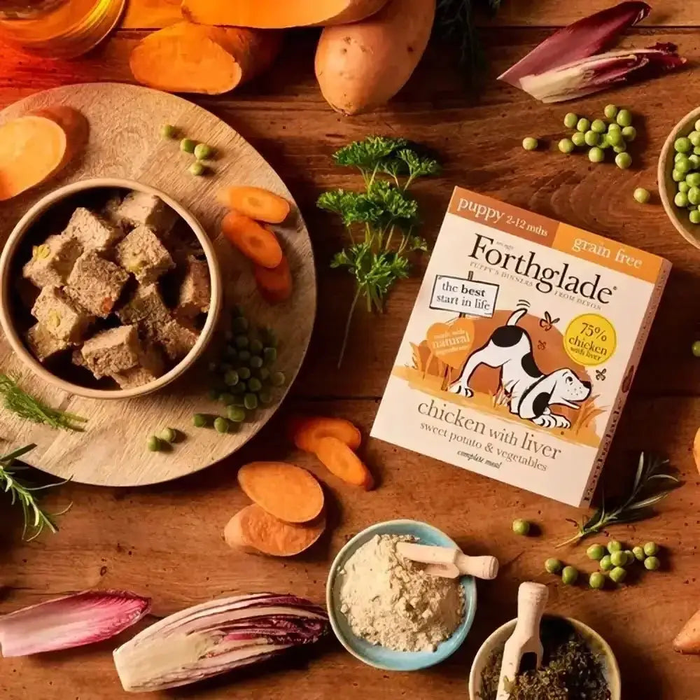 Forthglade Complete Puppy Grain Free - Chicken/Liver - Natural Wet Dog Food