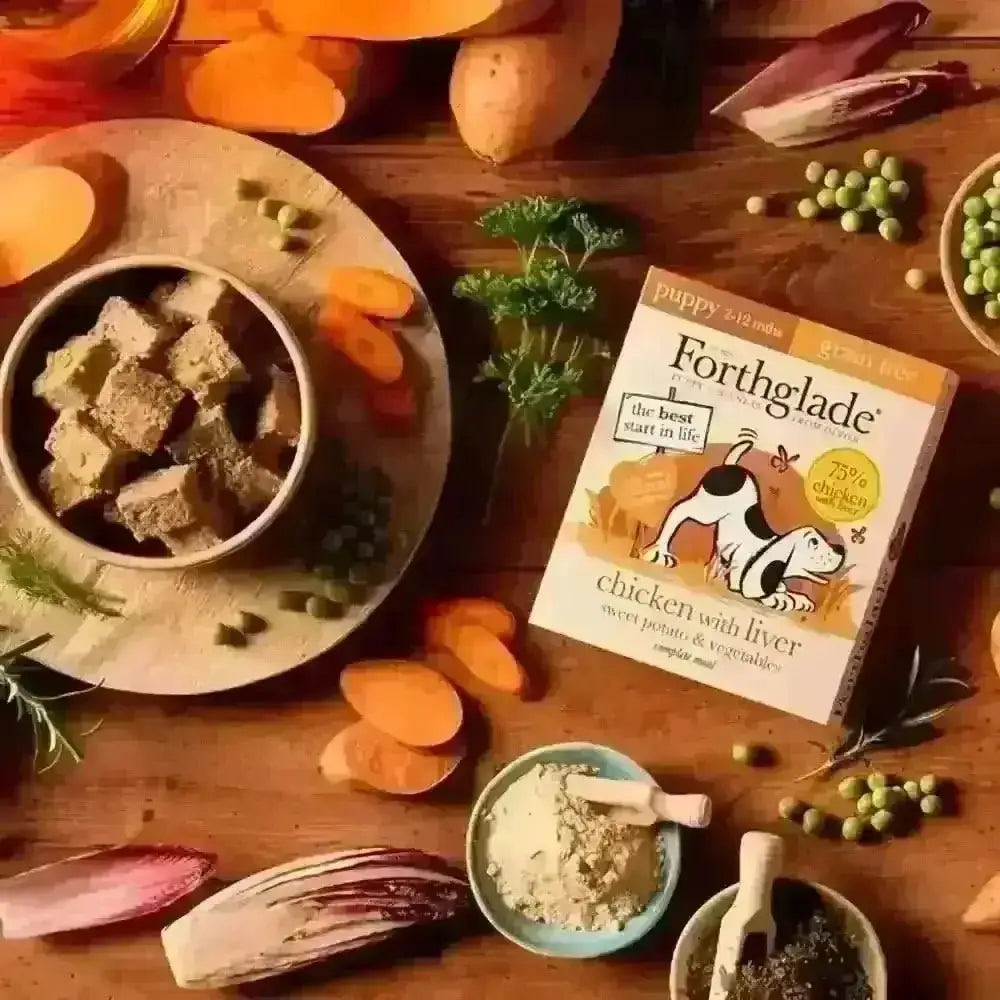 Forthglade Complete Puppy Grain Free - Chicken/Liver - Natural Wet Dog Food