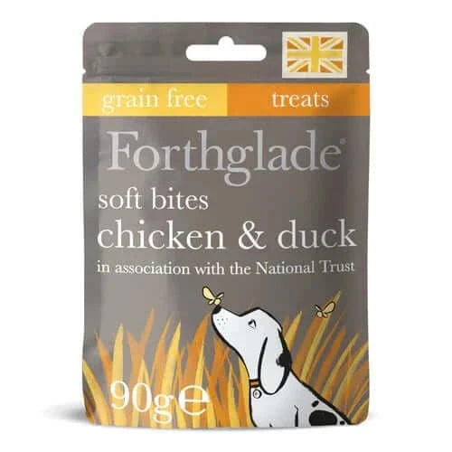 Forthglade National Trust Soft Bite Treats with Chicken and Duck Natural Dog Treats