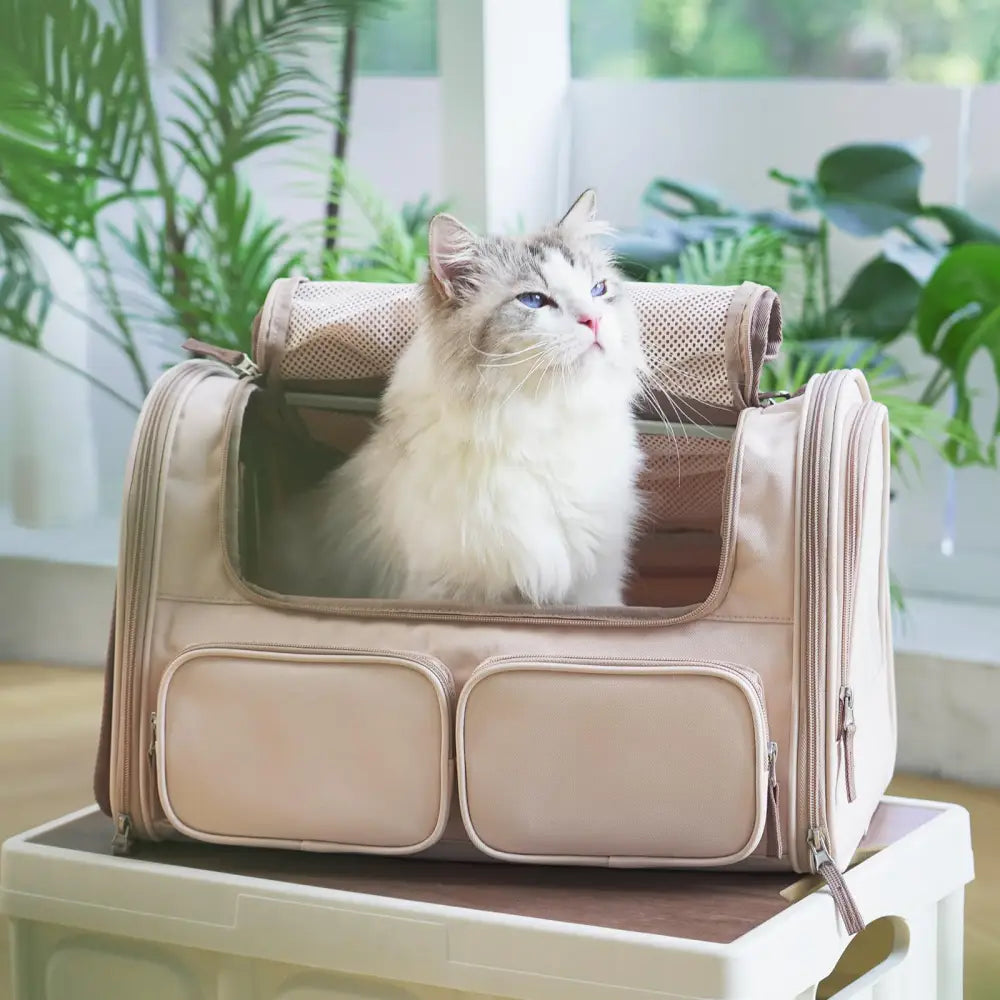 FUKUMARU Cat Carrier Pink - Pet Carrier