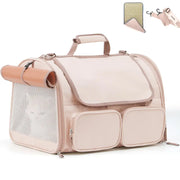 FUKUMARU Cat Carrier Pink - Pet Carrier
