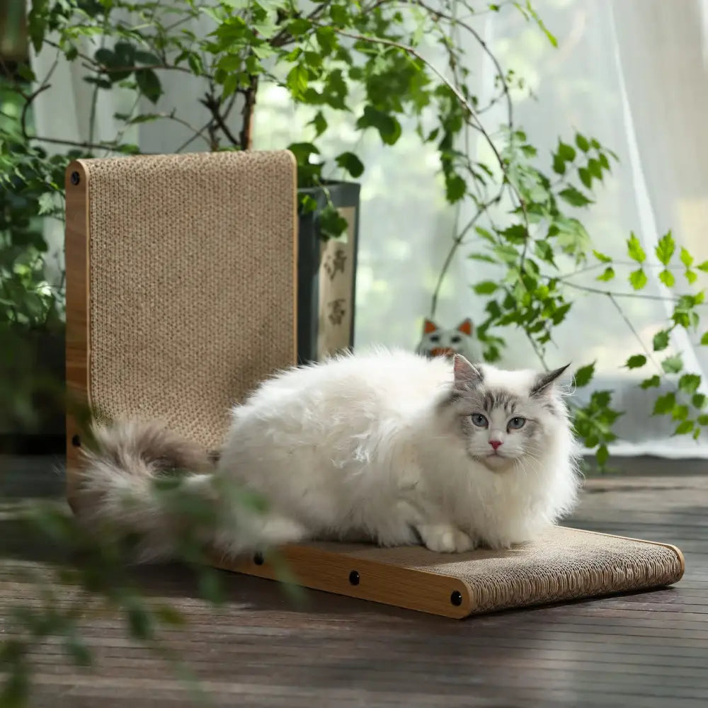 FUKUMARU Cat Scratcher Large L Shape - Scratching pad