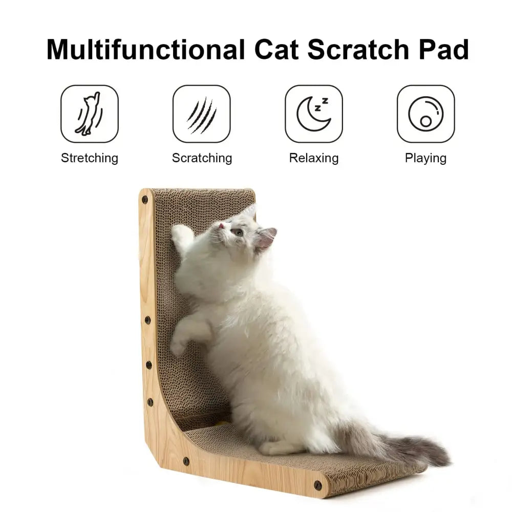 FUKUMARU Cat Scratcher Small L Shape - Scratching pad