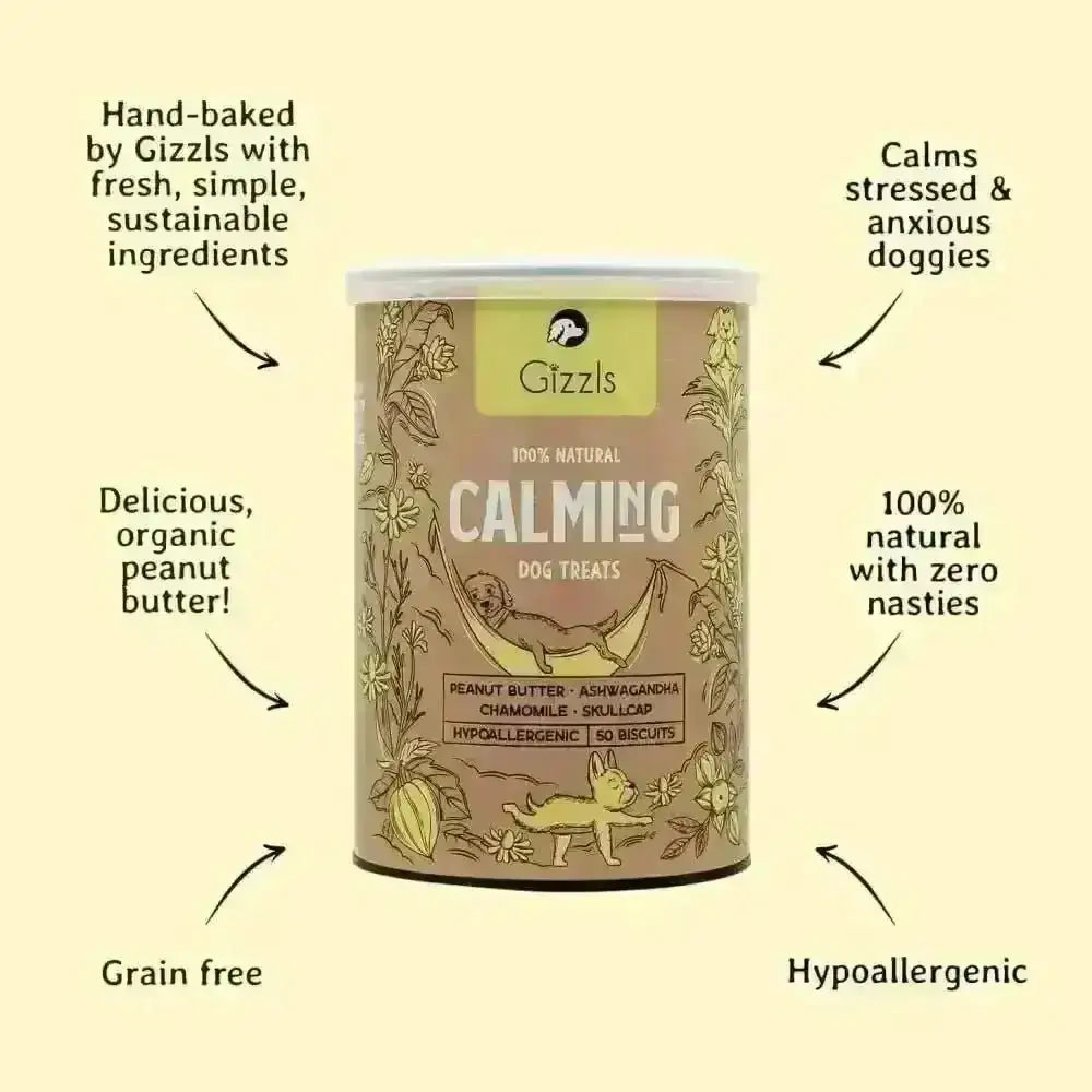 Gizzls 100% Natural Calming Dog Treats - for Dogs | Pet Shop