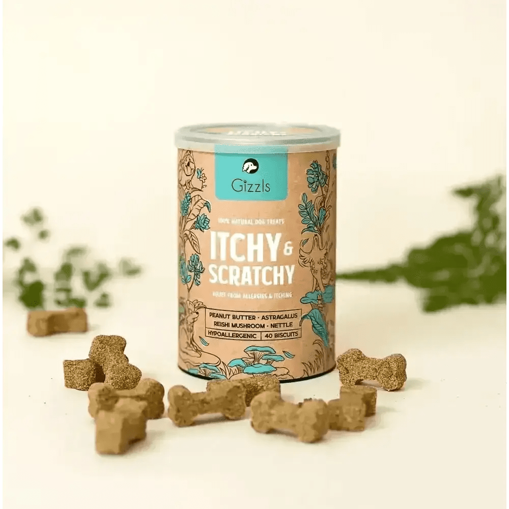 Gizzls 100% Natural Dog Treats Itchy & Scratchy