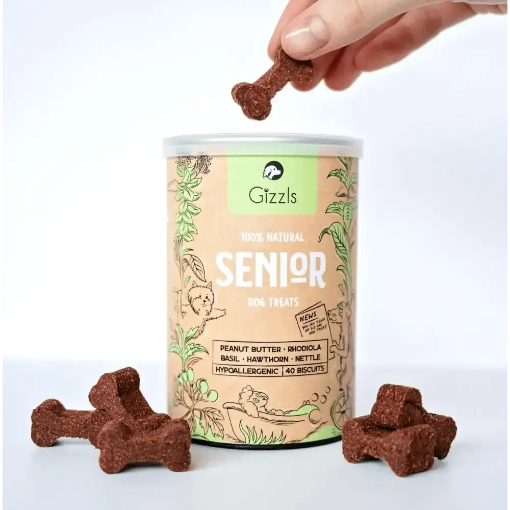 Gizzls 100% Natural Senior Dog Treats