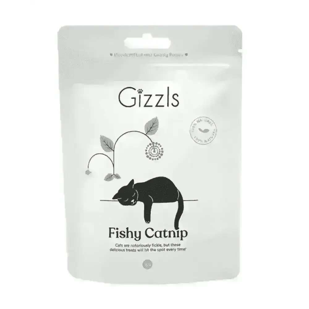 Gizzls Catnip Fish Treats - Cat | Natural Pet Shop