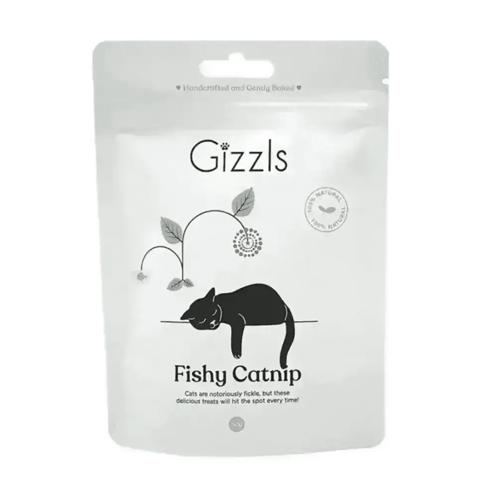 Gizzls Catnip Fish Treats - Cat | Natural Pet Shop