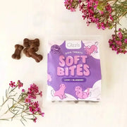 Gizzls Liver & Blueberry Chewy Dog Treats for Sensitive Mouths, 300g