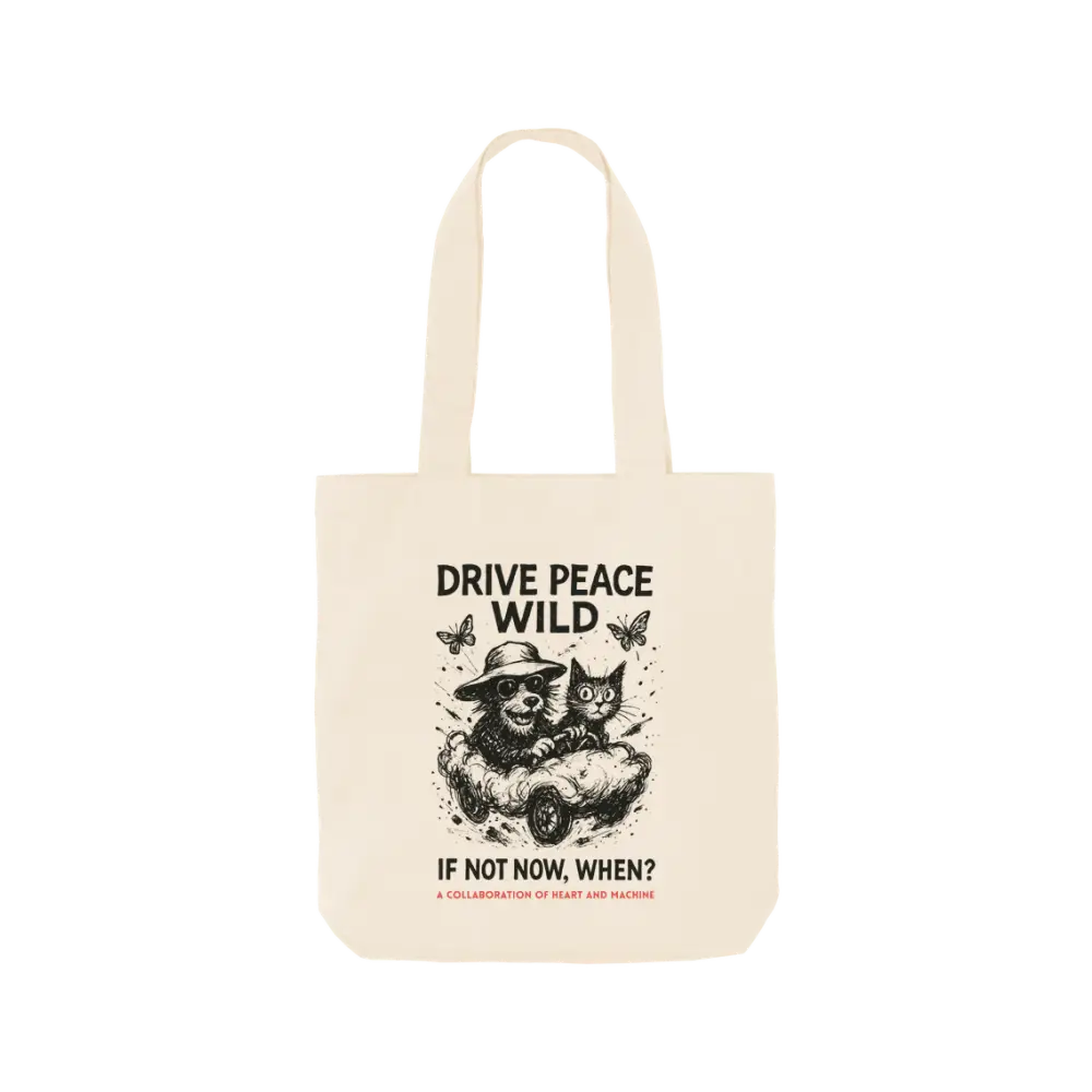 Natural Printed Bag