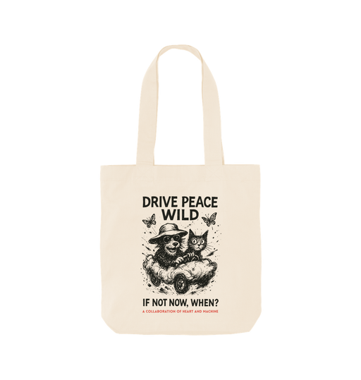 Natural Printed Bag