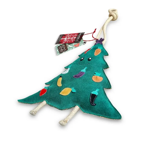 Green & Wilds Carol the Christmas Tree | Natural Christmas eco dog toys