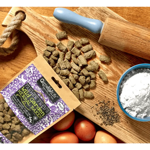 Green And Wild Garden Herbal Bakes Natural Dog Treats.