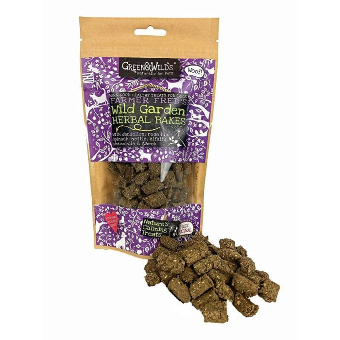 Green & Wild Garden Herbal Bakes Natural Dog Treats.