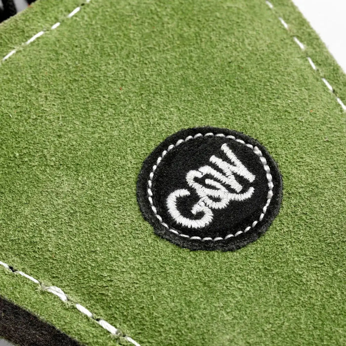 Close up of the Green And Wilds logo on the eco toy