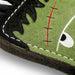 Close up of Stitch the eco friendly halloween dog toy