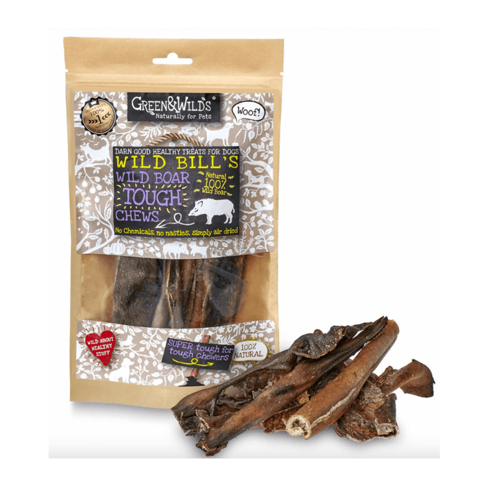 Green And Wilds Wild Boar Tough Natural Dog Chews