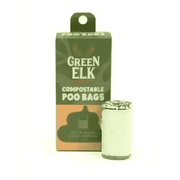 Green Elk Compostable Poop Bags - Dog Accessories | Natural Pet Shop
