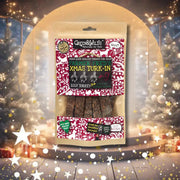 Green And Wilds Xmas Turk-In 100g turkey jerky, perfect festive treat