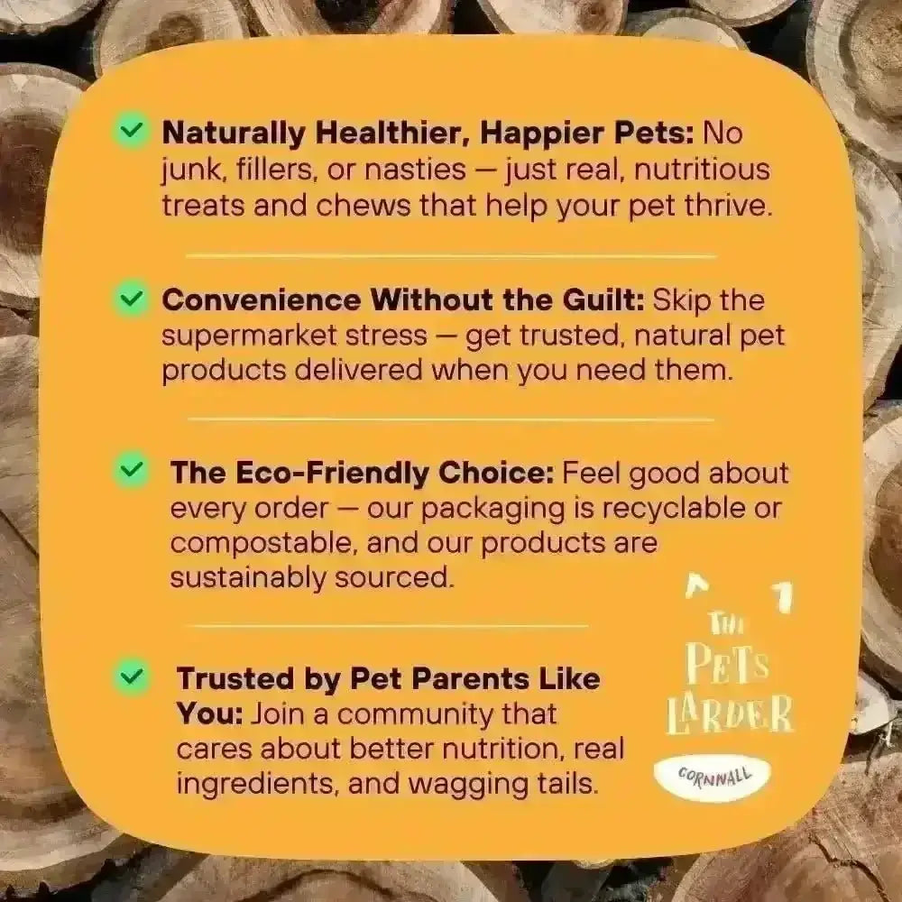 Green And Wilds premium fallow antler dog chews packaging