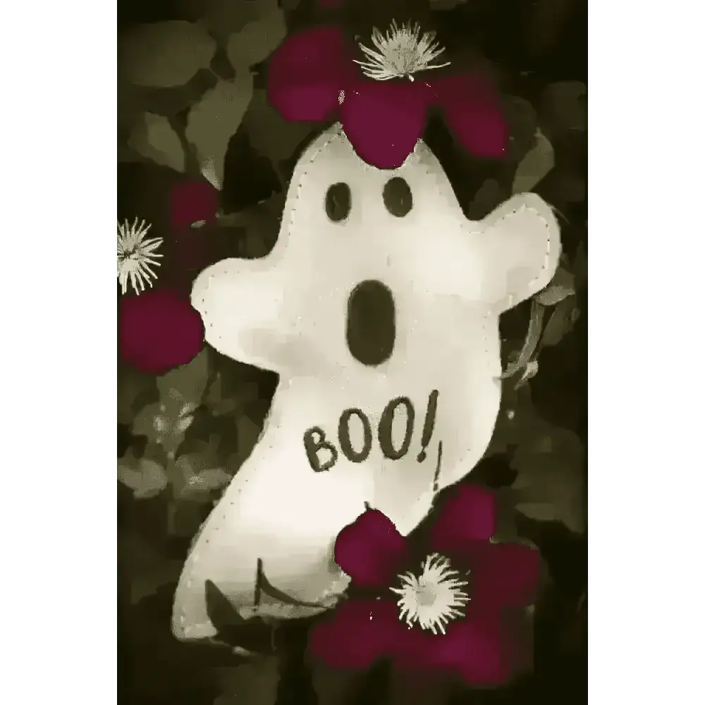 Halloween Ghost Boo Paul Small Breed Eco Dog Toy - Toys | Natural Pet Shop