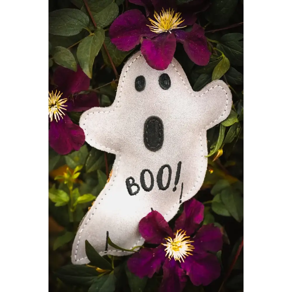 Halloween Ghost Boo Paul Small Breed Eco Dog Toy - Toys | Natural Pet Shop