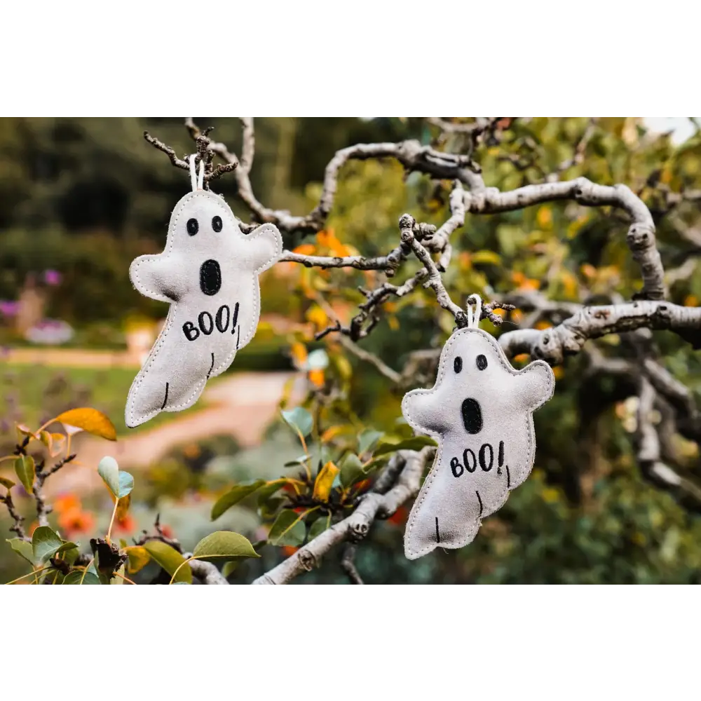 Halloween Ghost Boo Paul Small Breed Eco Dog Toy - Toys | Natural Pet Shop