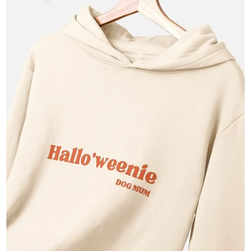 Hallo’weenie Dog Mum Organic Cotton Hoody - Printed Hoody