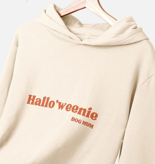 Hallo’weenie Dog Mum Organic Cotton Hoody - Printed Hoody