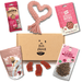 Heart Teat & Toy Bundle For Dogs - Pink