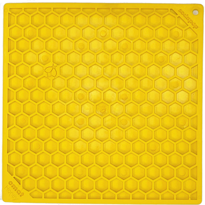 Best enrichment licking mat for dogs. Honeycomb design.