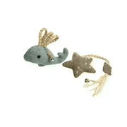 House of Paws Eco Friendly Starfish and Whale Cat Toys - Natural Pet Shop