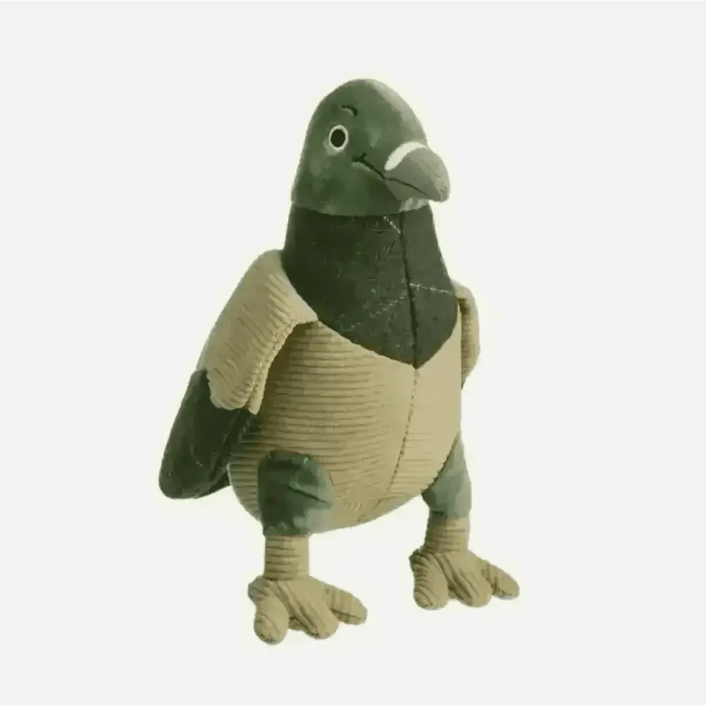 House of Paws Green Tweed Pigeon Dog Toy - Toys | Natural Pet Shop