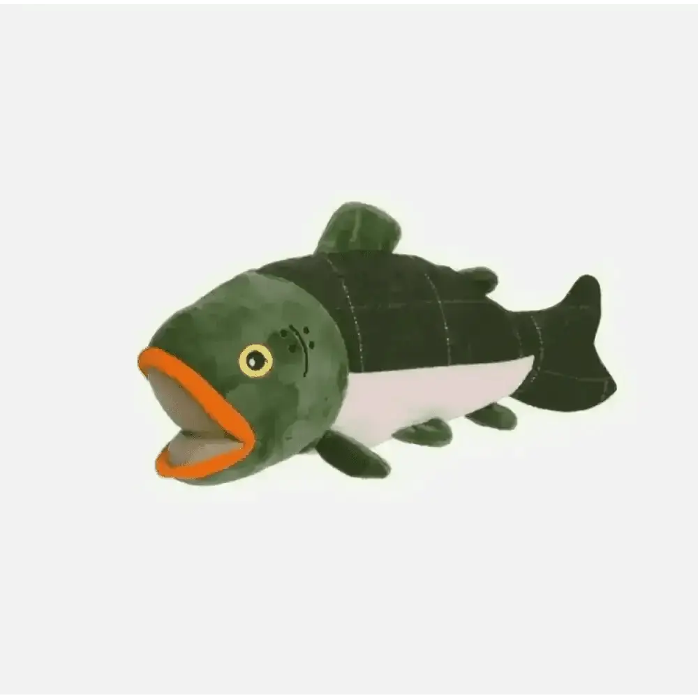 House of Paws Green Tweed Salmon Dog Toy - Toys | Natural Pet Shop