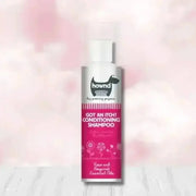 Hownd Got an Itch Conditioning Shampoo: Pink floral bottle with rose scent for dull coats