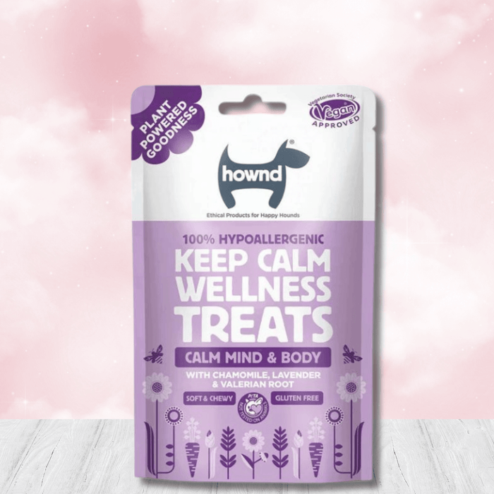 Hownd Keep Calm Plant Based Hypoallergenic Wellness Treat 100g - Natural Dog Treats