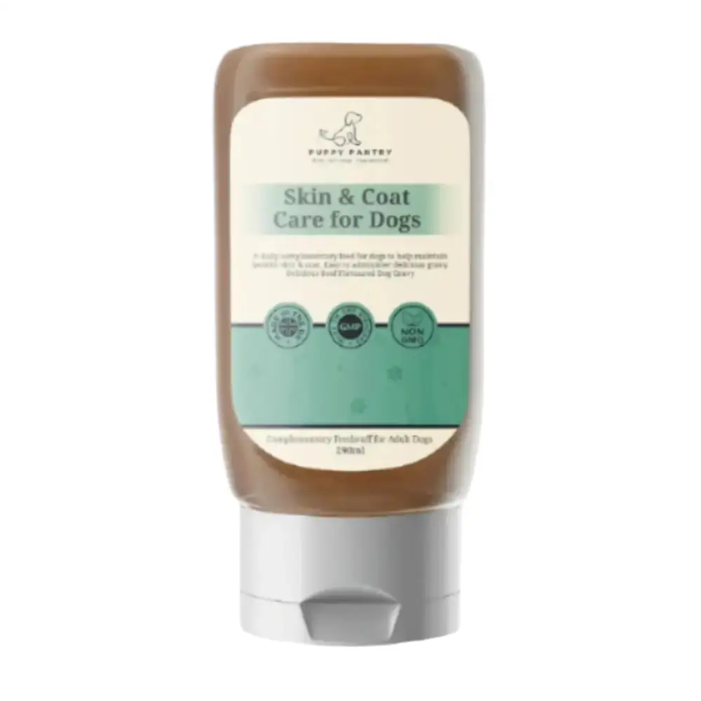 Itch Relief Gravy – 290ml Soothes itchy skin reduces dryness promotes a shiny coat - Dog Skin & Coat Care Gravy